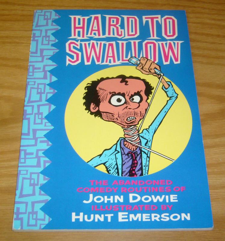 Hard to Swallow SC VF/NM john dowie comedy routines illustrated by hunt emerson