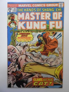 Master of Kung Fu #38 (1976) FN Condition! MVS intact!