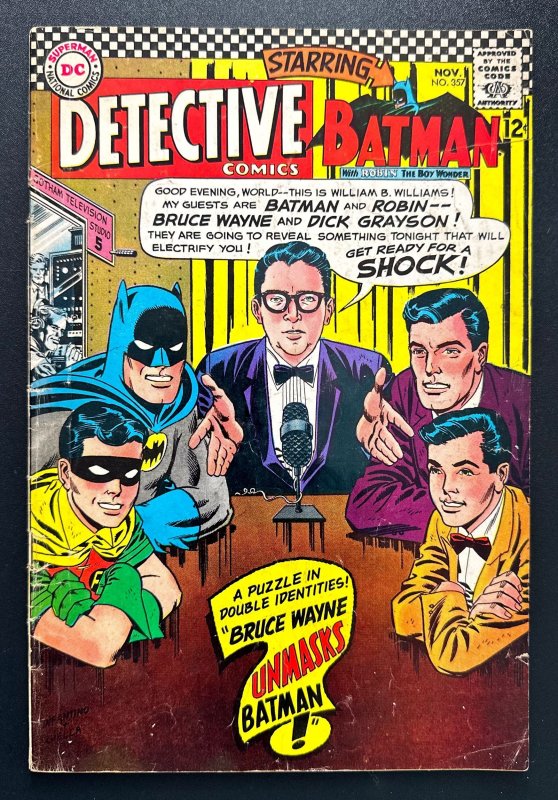 Detective Comics #357 (1966) - GD+ - Silver Age