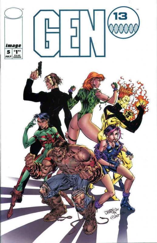 Gen13 (Mini-Series) #5 VF/NM; Image | save on shipping - details inside