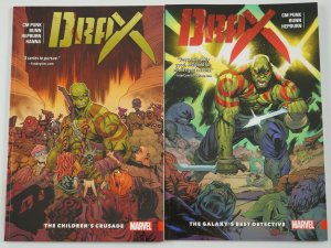 Drax TPB 1-2 VF/NM complete series - marvel guardians cm punk cullen bunn 1-11 