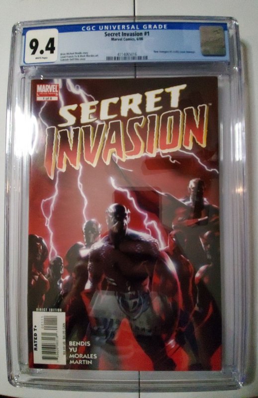 Secret Invasion #1 (2008) CGC 9.4