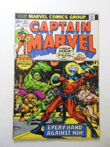 Captain Marvel #25 (1973) GD/VG Condition