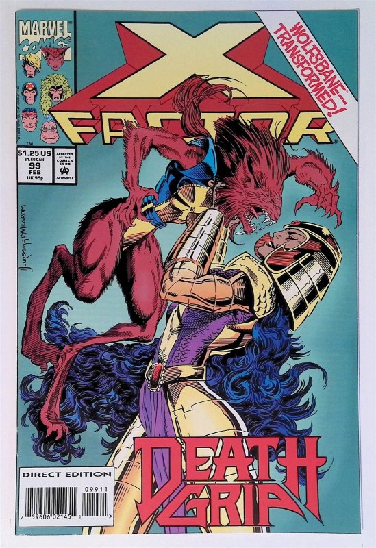 X-Factor #99 (Feb 1994, Marvel) FN/VF