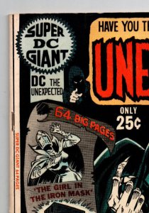 Unexpected Super Giant S-23 - mummy cover -  Nick Cardy - Horror - 1971 - FN