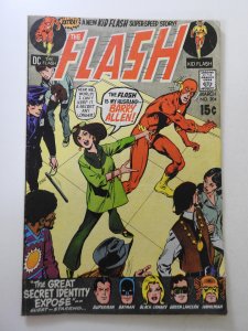 The Flash #204 (1971) VG- moisture stain, 2 centerfold wraps detached top staple