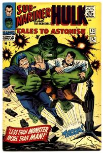TALES TO ASTONISH #83 comic book-HULK/SUB-MARINER-1966 VF-