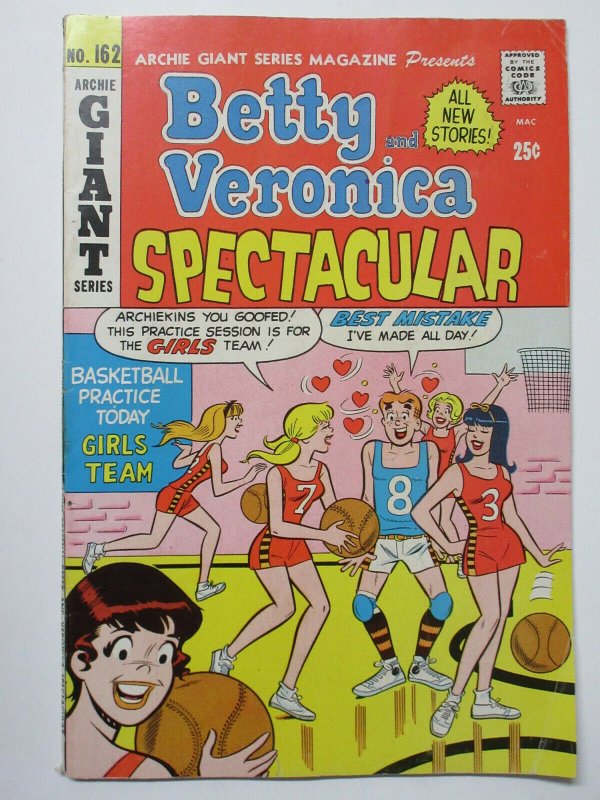 Archie Giant Series #162 (June 1969) Betty and Veronica Spectacular VG+