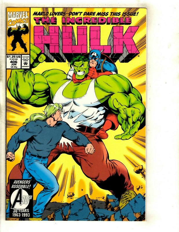 12 Incredible Hulk Comics # 406 407 408 409 410 411 412 413 414 415 416 417 GK19