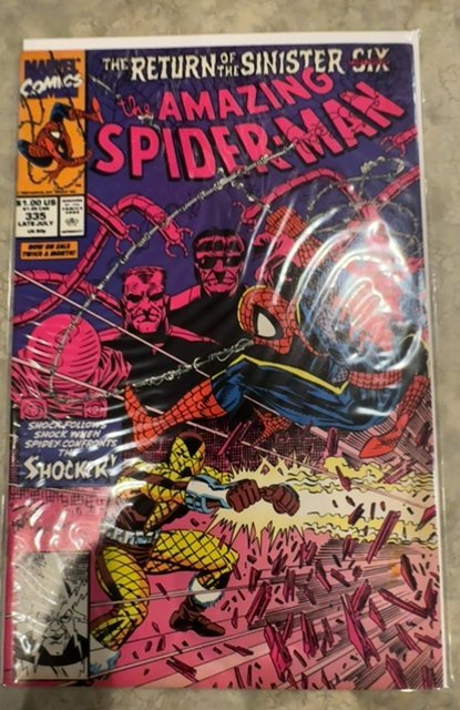 The Amazing Spider-Man #335 (1990) Spider-Man 