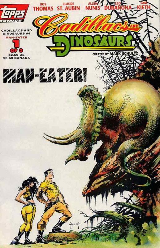 Cadillacs & Dinosaurs (Vol. 2) #4 Deluxe FN; Topps | save on shipping - details