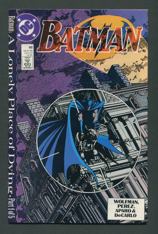Batman #440  #441  #442 (1st Tim Drake Robin / SET) 1989
