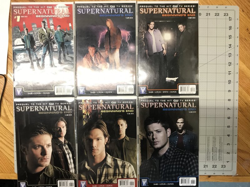 Supernatural Beginnings End full set 1-6 High Grade