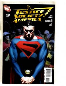 10 Justice Society Of America DC Comics # 1 2 3 5 6 7 8 9 10 Flash Superman MF15