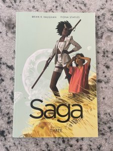 Saga Vol. # 3 Image Comics TPB Graphic Novel Comic Book 2nd Print Staples 15 LP9