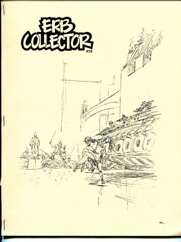 ERB Collector #28 1997-Edgar Rice Burroughs fanzine-Tarzan-Roy Krenkel-VF