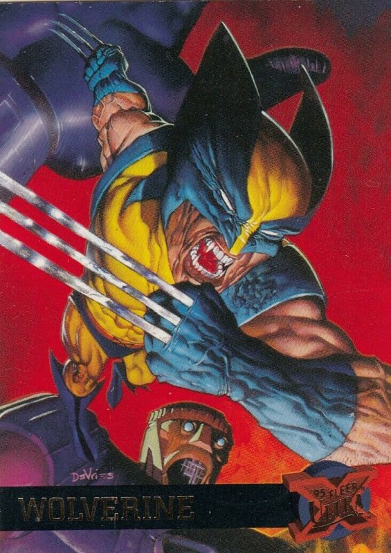 1995 FLEER ULTRA #52 WOLVERINE  CARD