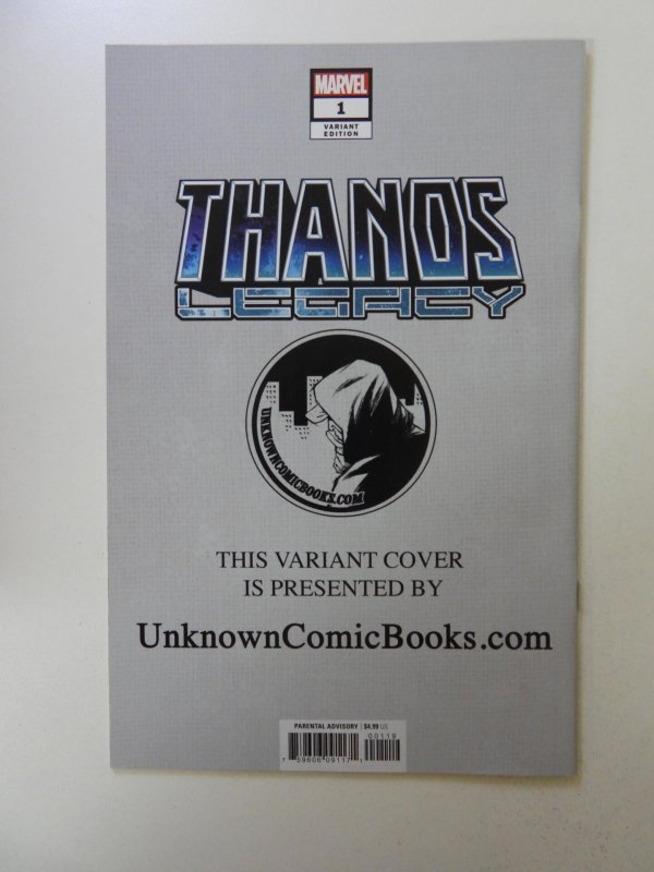 Thanos Legacy #1 variant NM- condition