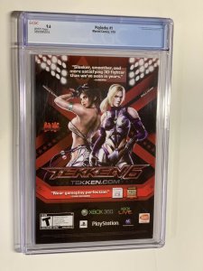 Psylocke 1 cgc 9.6 wp marvel 2010 