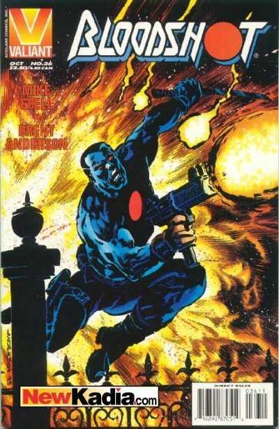 Bloodshot (1993 series) #36, NM- (Stock photo)