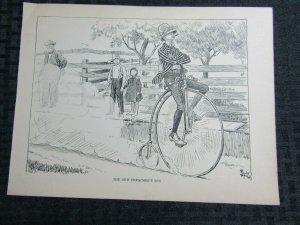 1910 YESTERDAYS Comic Strip by Frank King 10x7 pg.23 FN 6.0 New Preachers Son