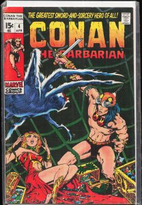 Conan the Barbarian #4 (1971) Conan
