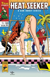 Heat Seeker A Gun Honey Series #1 Veronica #28 (Archie) Homage Cover NM.