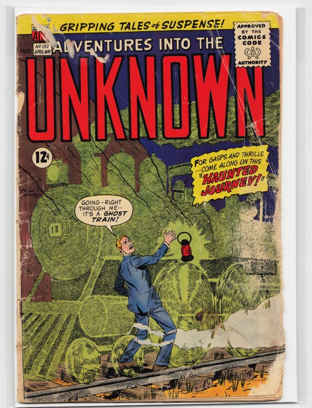 Adventures Into the Unknown #132 (1962)