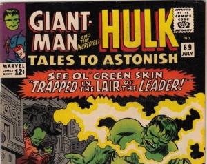 Tales to Astonish #69 Giant-Man and Hulk strict NM- 9.2 High-Grade C'ville 20pct