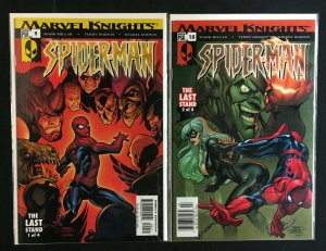MARVEL KNIGHTS SPIDER-MAN 24 COMICS 1-22 INCLUDES VARIANTS FOR #20, 21 VF/NM