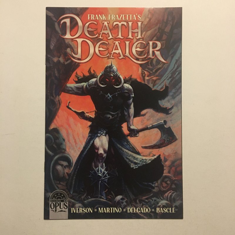Frank Frazetta's Death Dealer 5 Issue Lot Set Variant Covers Opus Comics 2022
