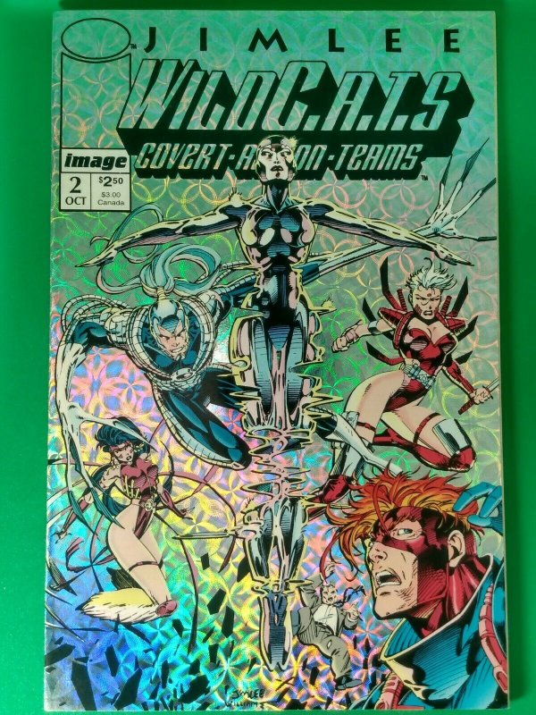 WildC.A.T.s #2 Revelations Prism Cover VF+/NM Image Comic 