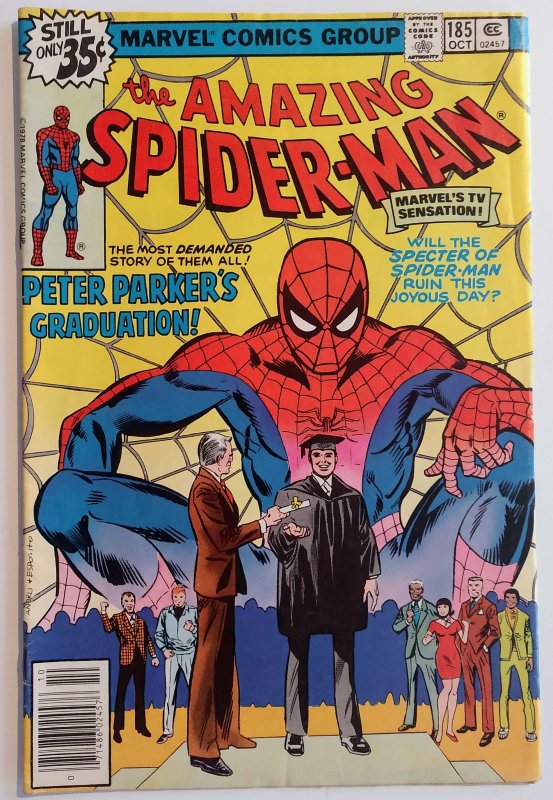 The Amazing Spider-Man #185 NEWSSTAND (FN)(1978)