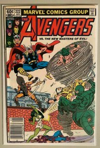 The avengers vs the new master of evil #222 NS 5.0 VG/FN (1982)