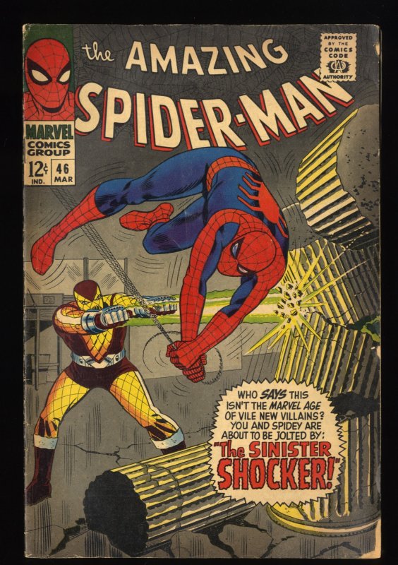 Amazing Spider-Man #46 VG 4.0 1st Appearance Shocker!