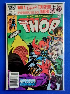 Thor Annual #9 Newsstand Edition (1981)