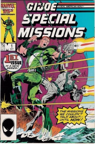 G.I. JOE Special Missions #1 Marvel Comics (ungraded) stock photo / ID#B-4 / 002