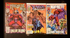 The Magneto.. REX #1,  Farkas Seduction #1,  Magneto War #1