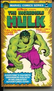 Incredible Hulk Paperback Book #1 -#81446-X-Stan Lee-Jack Kirby-color comics-FN