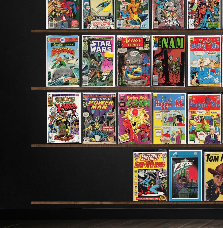 Huge Lot 130+ Comics with Superboy, Classics Illustrated Junior, Batman & More!
