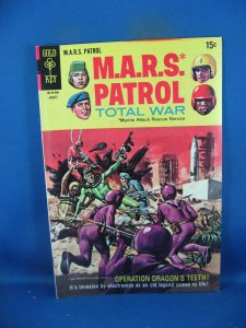 MARS PATROL TOTAL WAR 10  F VF   1968 GOLD KEY