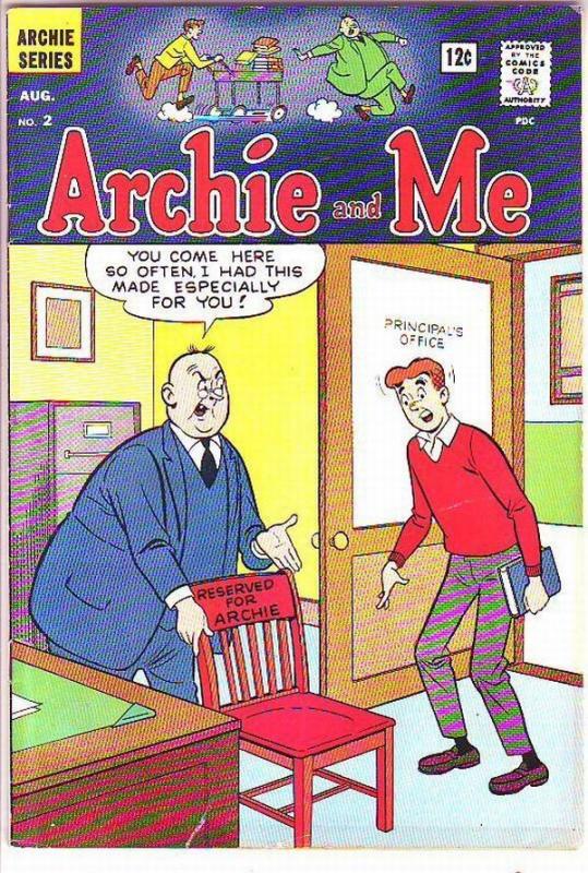 Archie and Me #2 strict VF- High-Grade 8.0 Principle's Office Tons Of Archies up