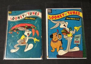 1953 LOONEY TUNES #139 VG- #161 GD+ Bugs Bunny LOT of 2 DELL