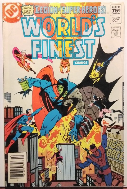 World's Finest Comics #284 CPV Newsstand (1982)