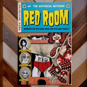 RED ROOM #4 NM 2021 Fantagraphics Final Issue ANTI-SOCIAL NETWORK RIP ED PISKOR!
