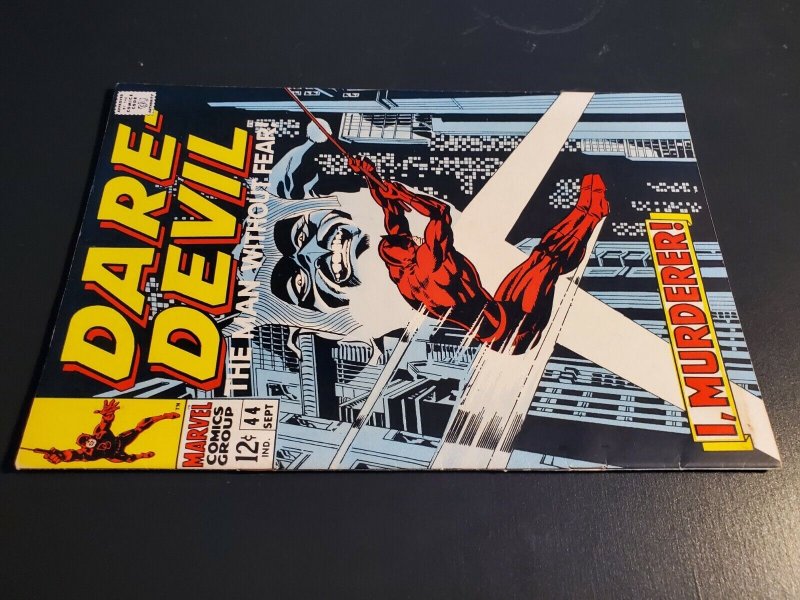 Daredevil #44 (1968) VF- 7.5 Jester cover/story Colan art Stan Lee|