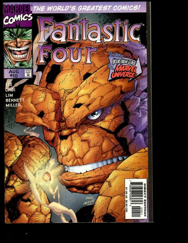 Lot of 11 Fantastic Four Marvel Comics # 1 2 3 4 5 6 7 8 9 10 11  JF26