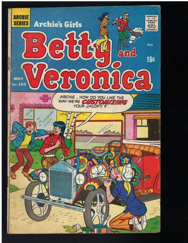 Archie's Girls Betty and Veronica #185 (1971)