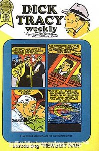 DICK TRACY MONTHLY/WEEKLY  (BLACKTHORNE) (1986 Series) #32 Very Fine Comics Book