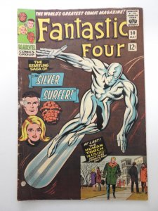 Fantastic Four #50 (1966) 3-Hole Punch Sharp GVG Condition!